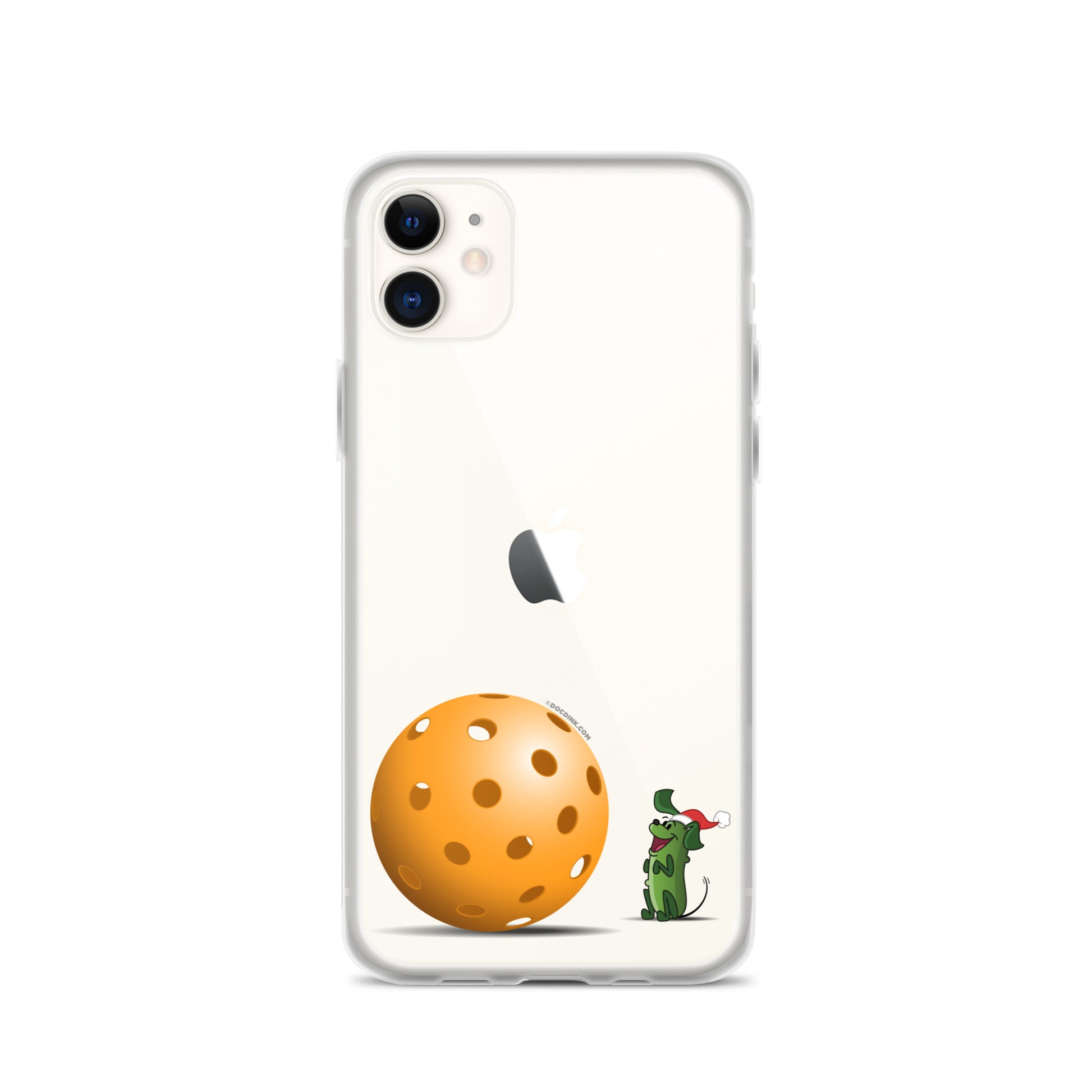 iPhone® Pickleball Case - Pickles "Dream Big!" - Christmas - DocDink.com