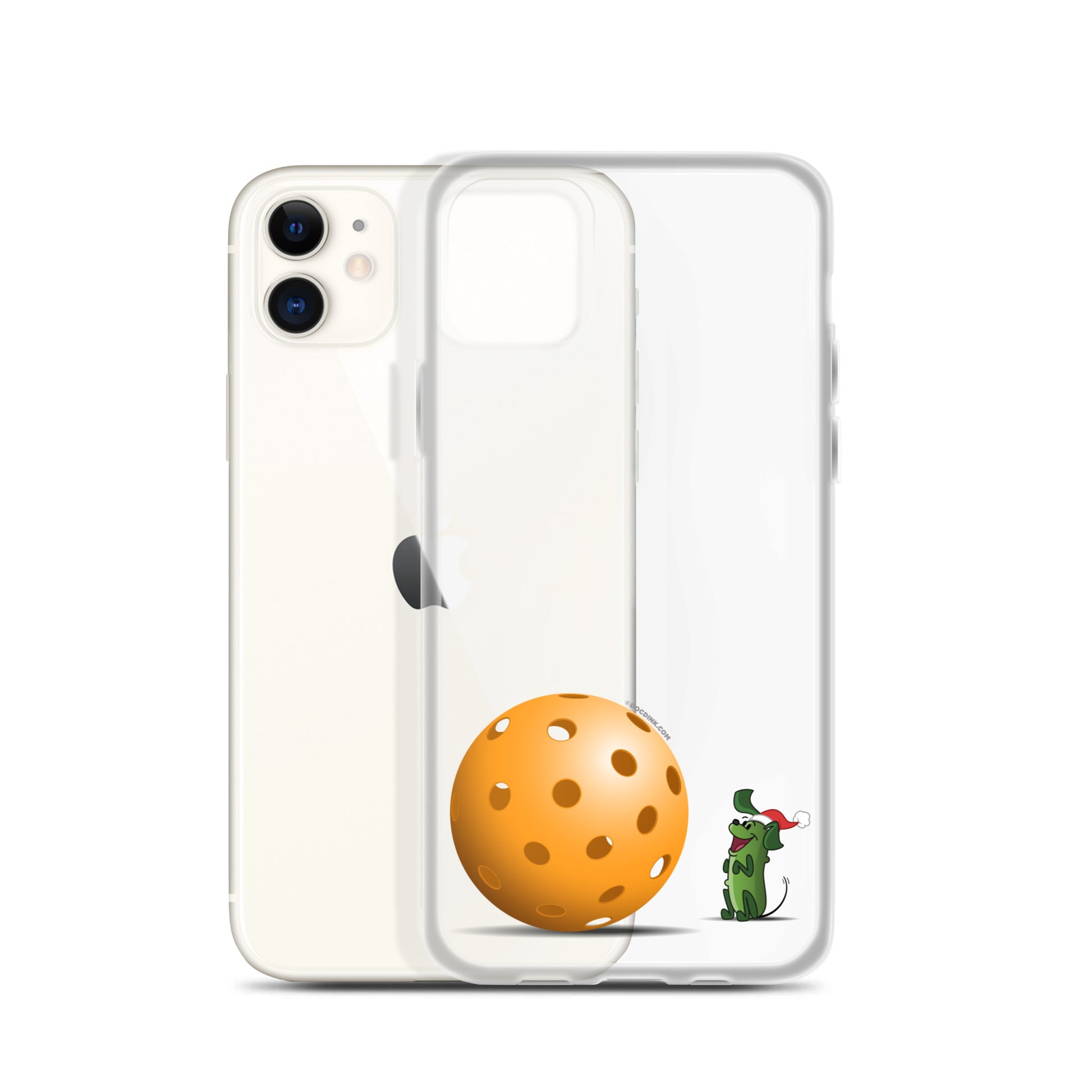 iPhone® Pickleball Case - Pickles "Dream Big!" - Christmas - DocDink.com