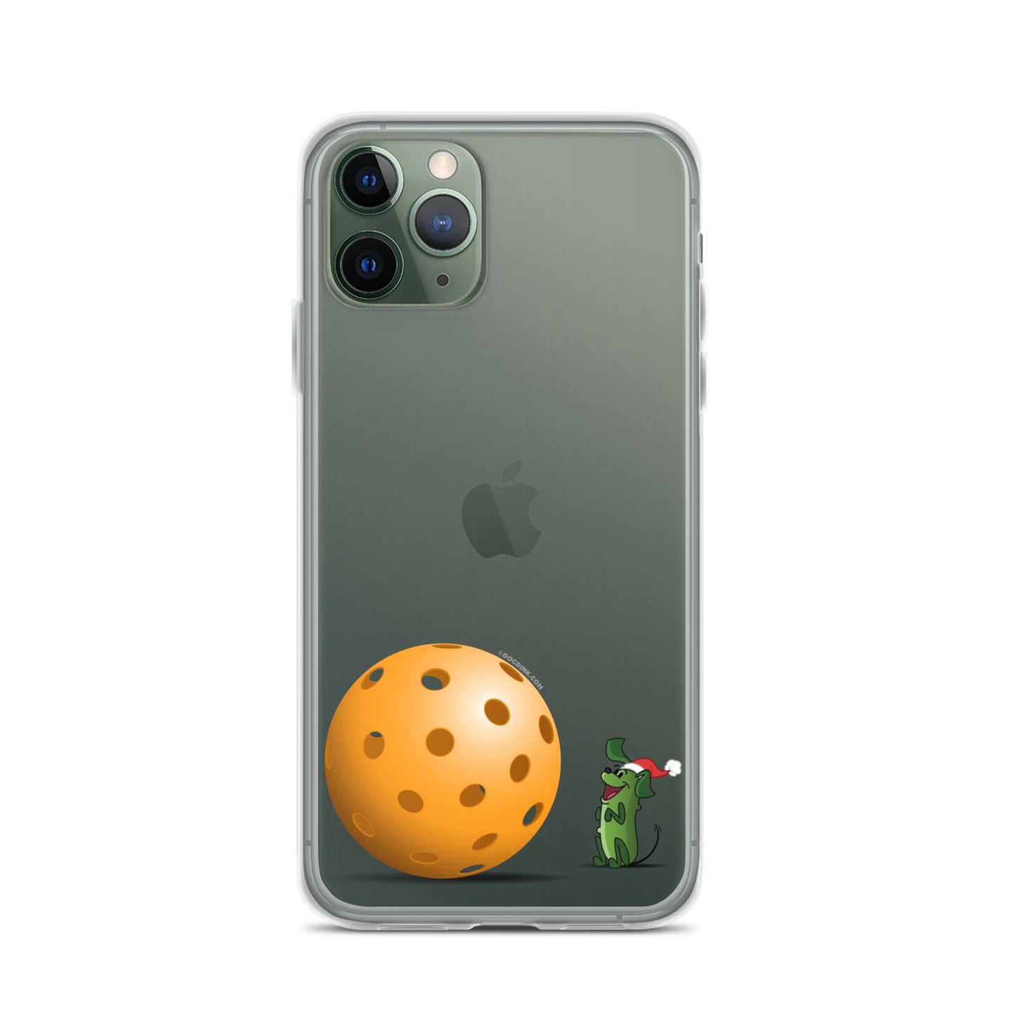 iPhone® Pickleball Case - Pickles "Dream Big!" - Christmas - DocDink.com
