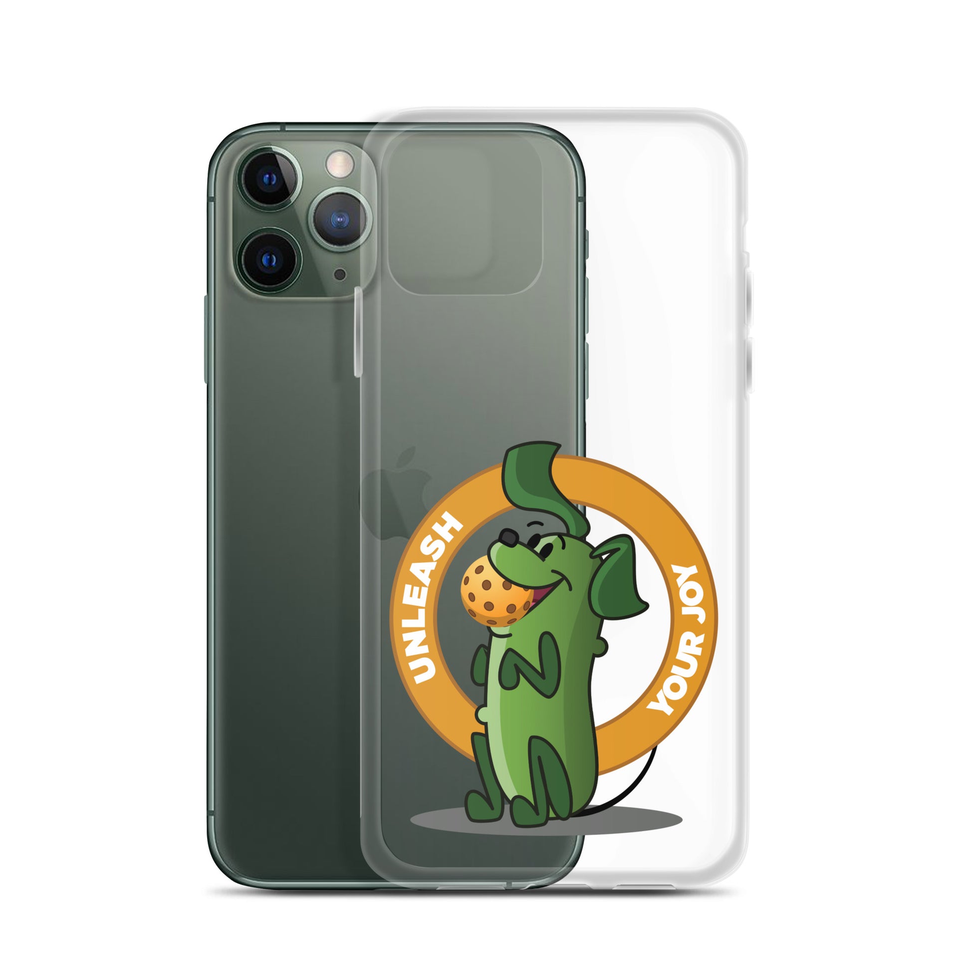 iPhone® Pickleball Case - Pickles "Unleash Your Joy" - DocDink.com