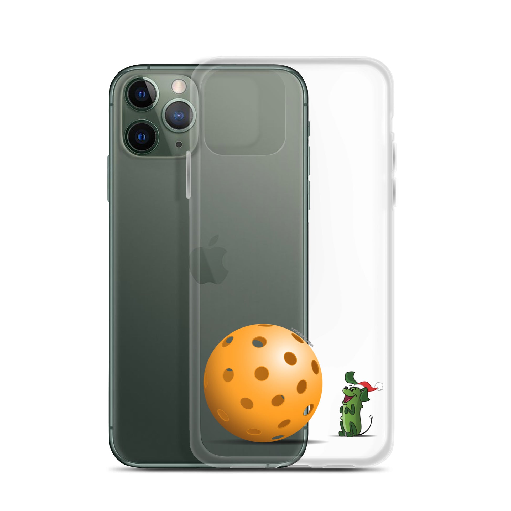 iPhone® Pickleball Case - Pickles "Dream Big!" - Christmas - DocDink.com