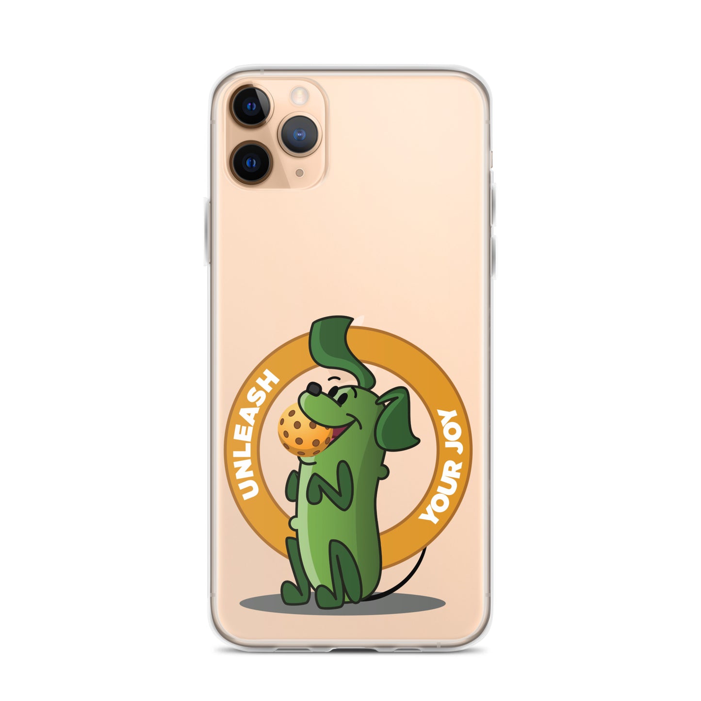 iPhone® Pickleball Case - Pickles "Unleash Your Joy" - DocDink.com