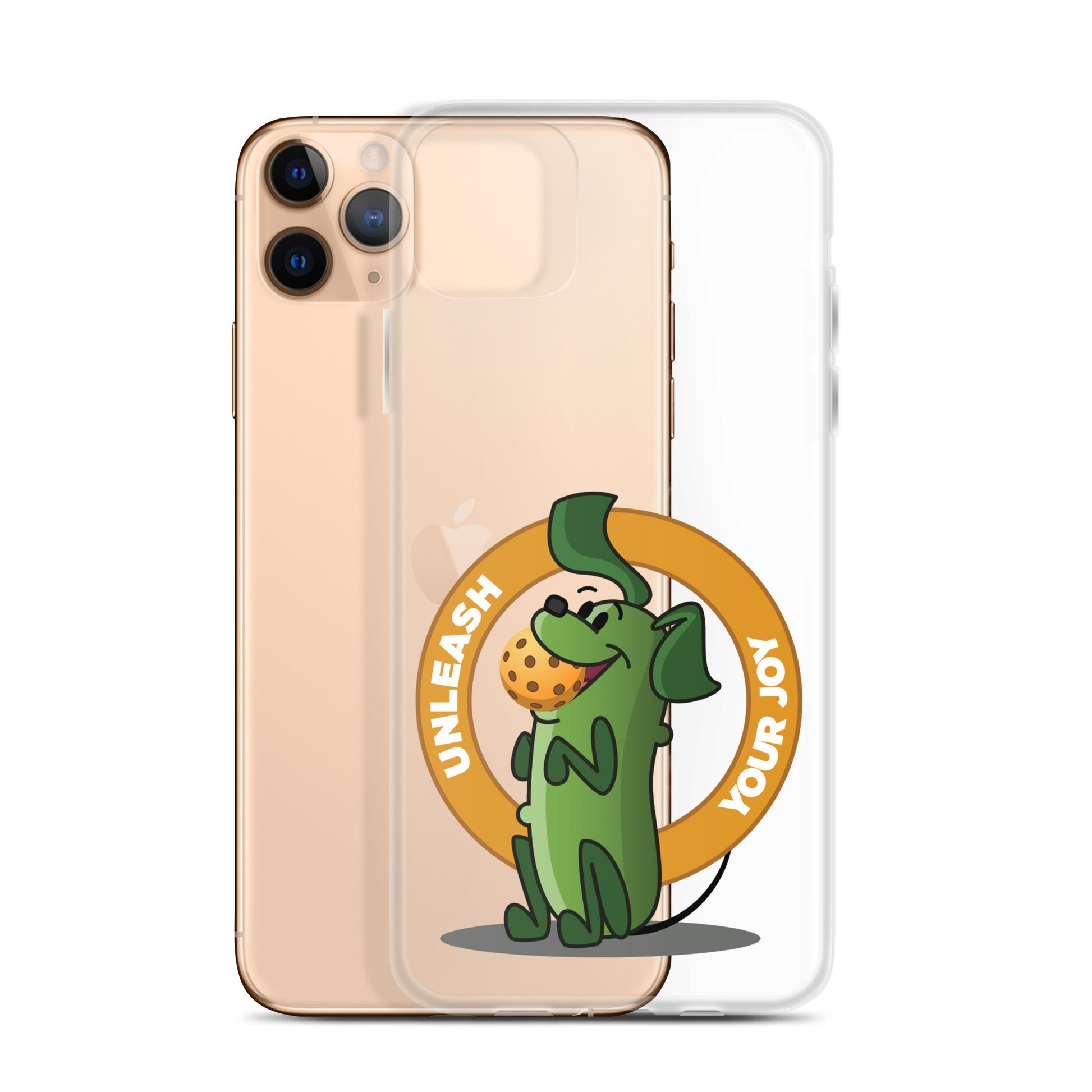 iPhone® Pickleball Case - Pickles "Unleash Your Joy" - DocDink.com