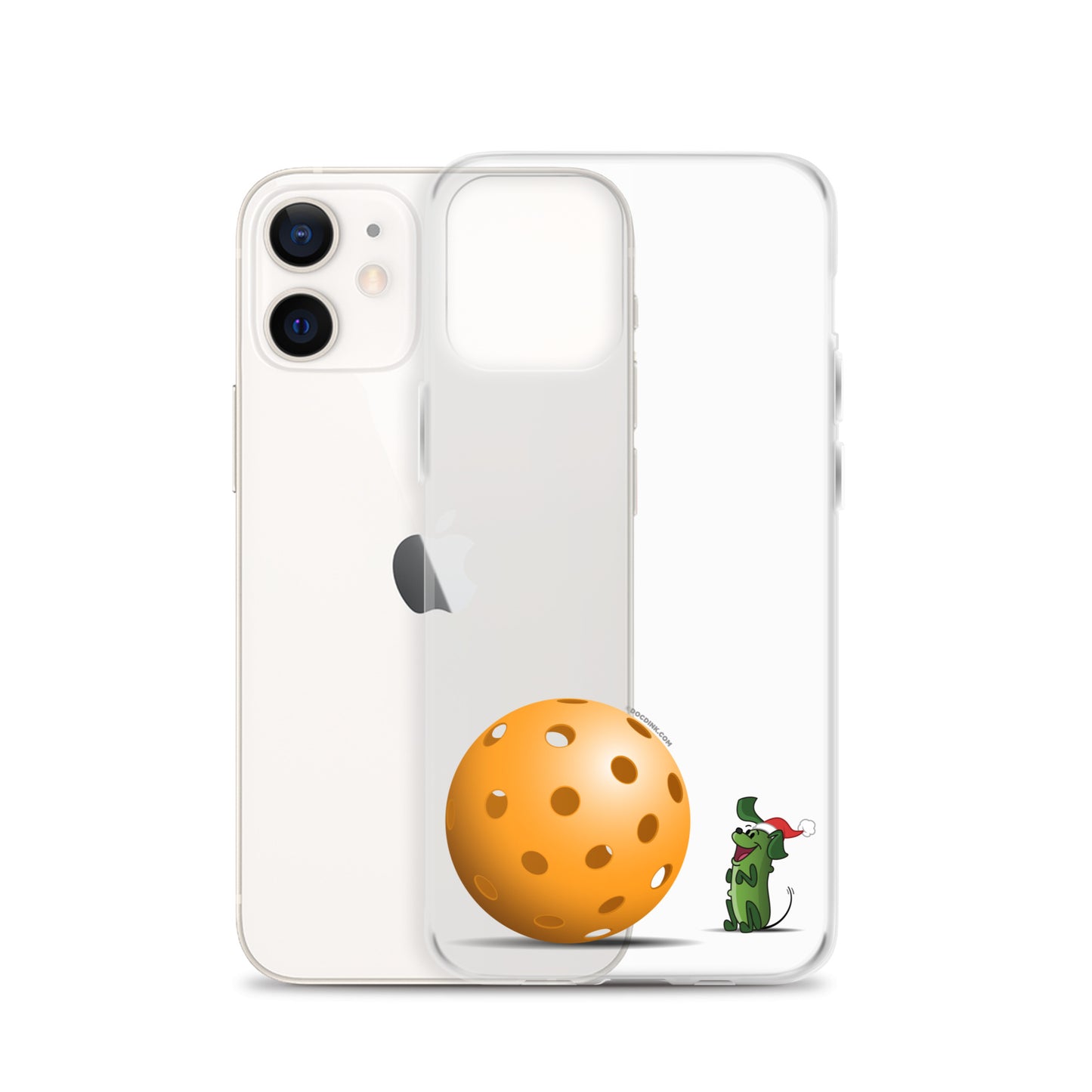 iPhone® Pickleball Case - Pickles "Dream Big!" - Christmas - DocDink.com