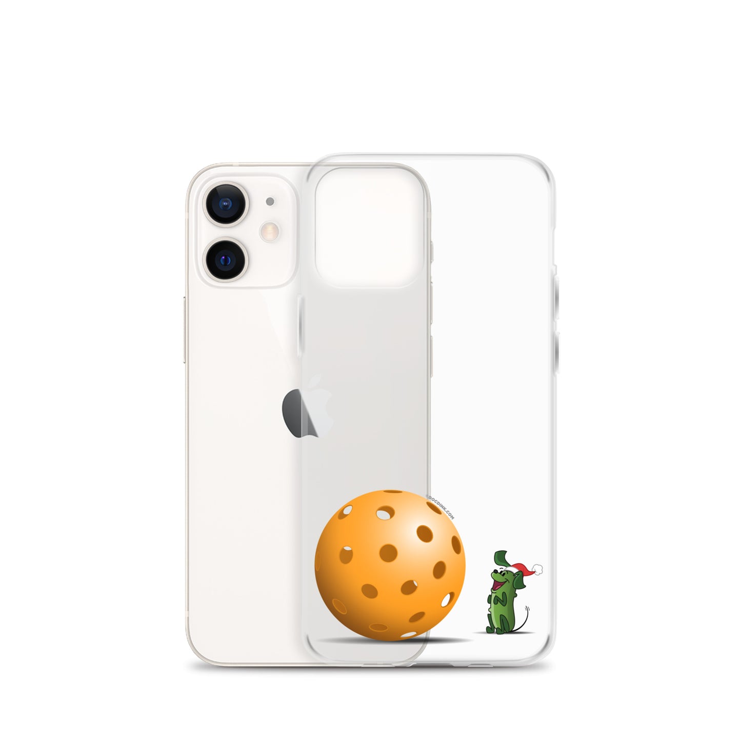 iPhone® Pickleball Case - Pickles "Dream Big!" - Christmas - DocDink.com