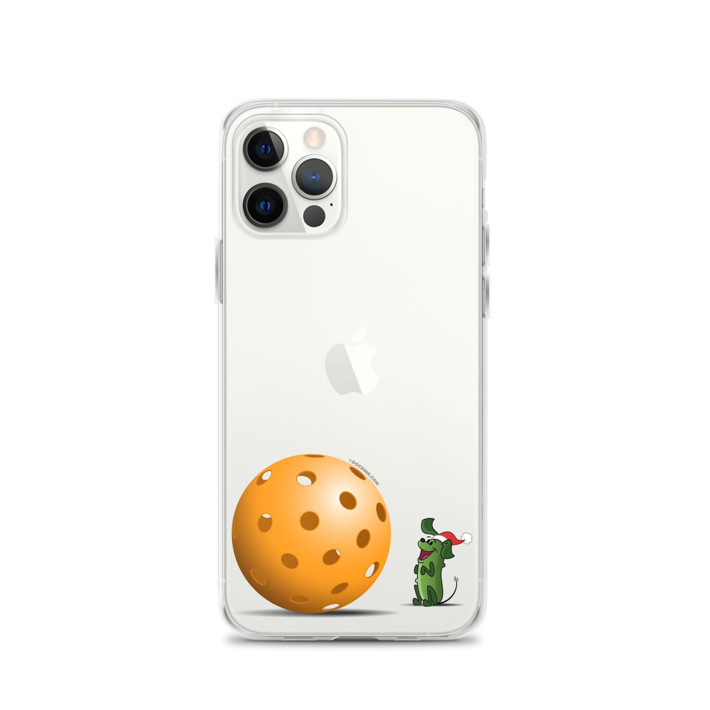iPhone® Pickleball Case - Pickles "Dream Big!" - Christmas - DocDink.com
