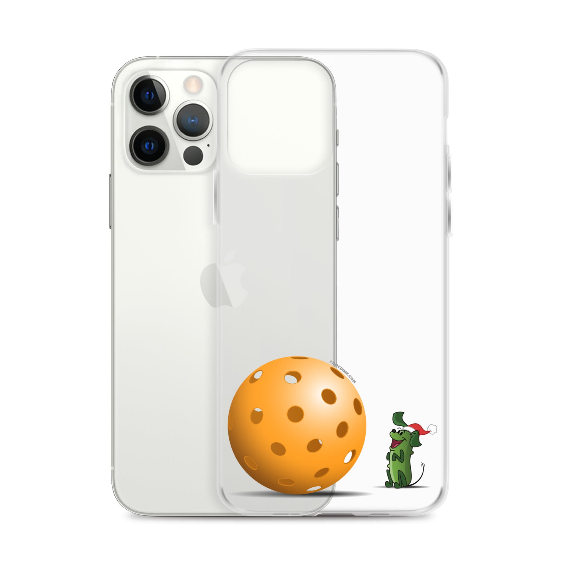 iPhone® Pickleball Case - Pickles "Dream Big!" - Christmas - DocDink.com
