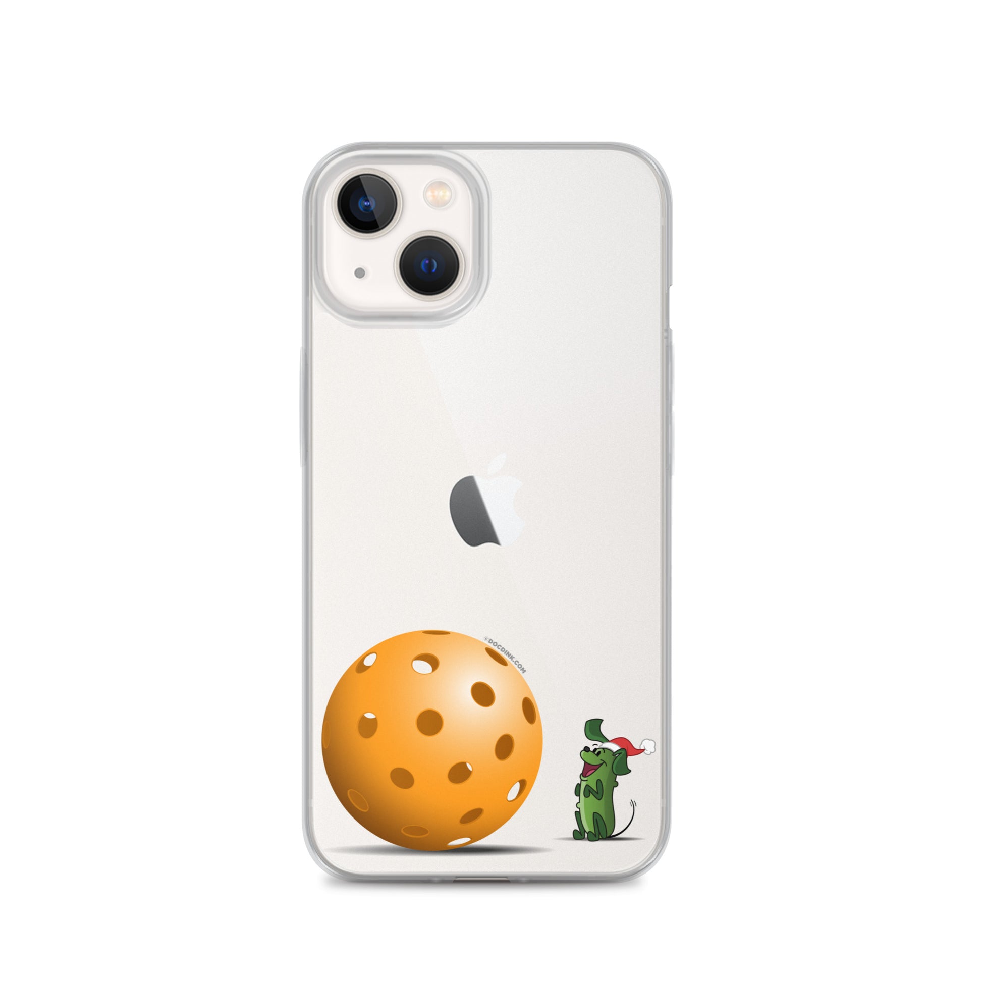 iPhone® Pickleball Case - Pickles "Dream Big!" - Christmas - DocDink.com