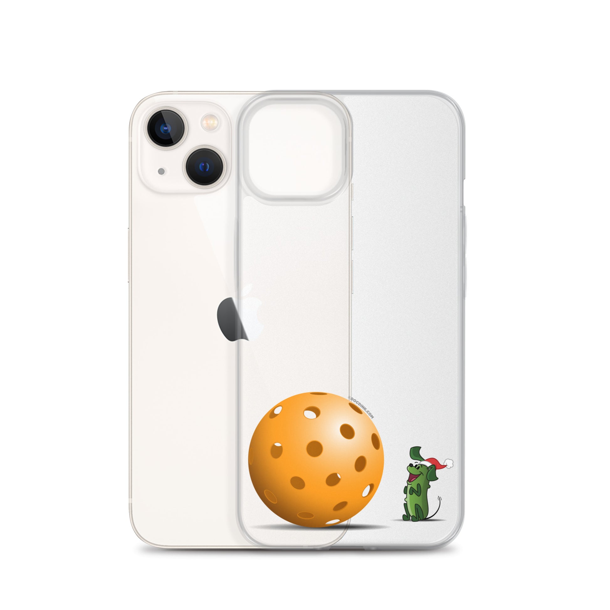 iPhone® Pickleball Case - Pickles "Dream Big!" - Christmas - DocDink.com