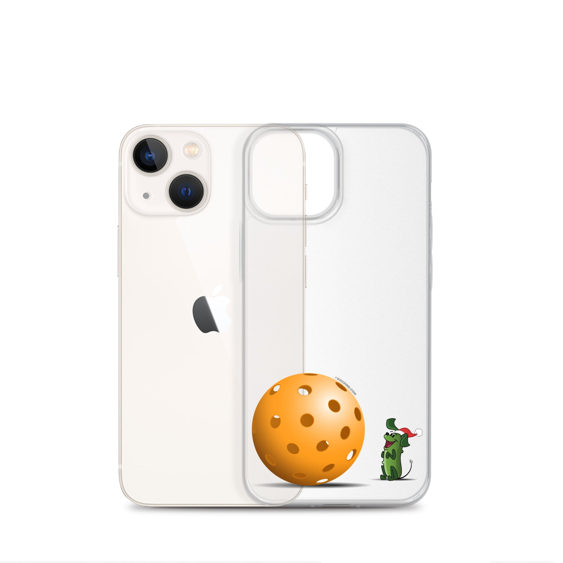 iPhone® Pickleball Case - Pickles "Dream Big!" - Christmas - DocDink.com