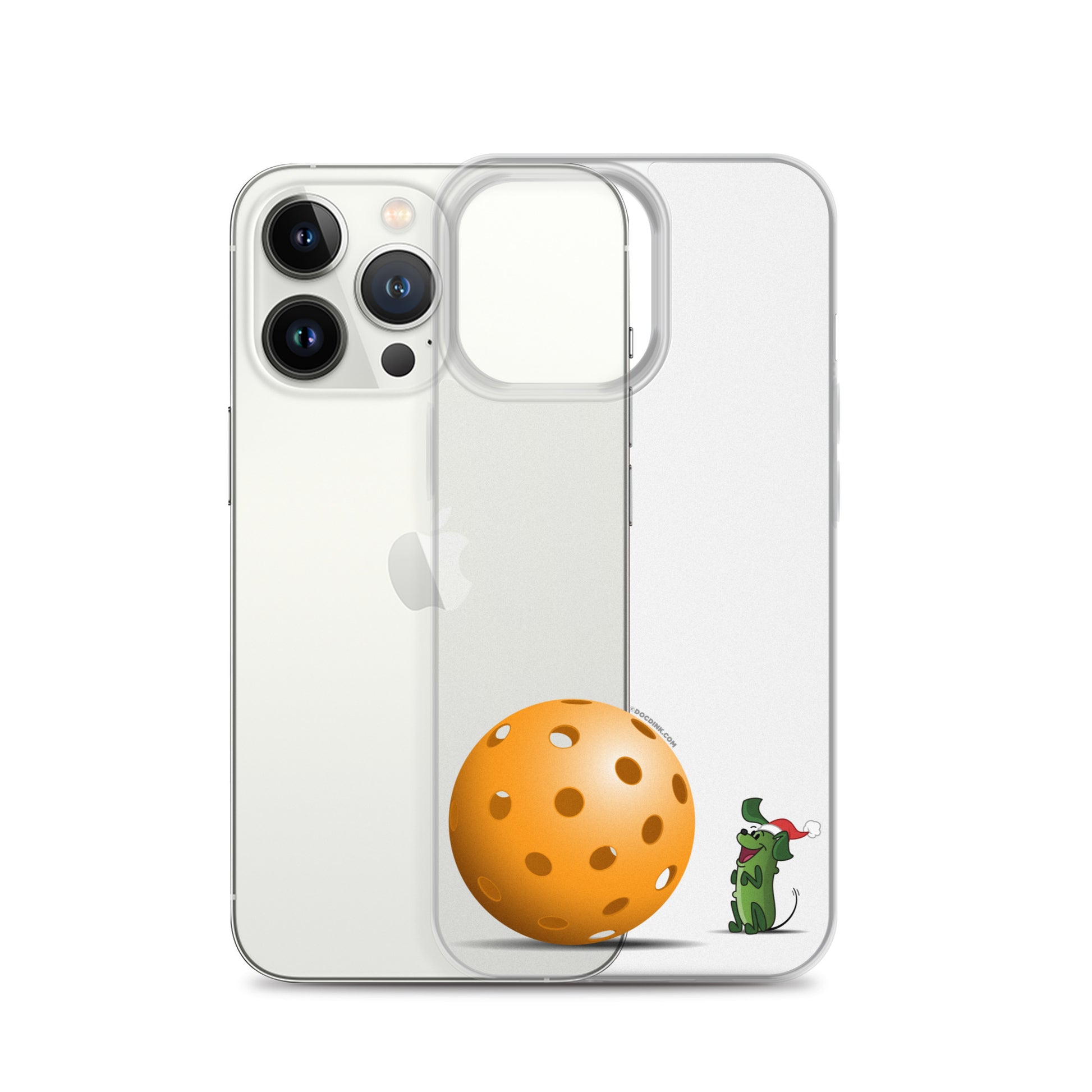 iPhone® Pickleball Case - Pickles "Dream Big!" - Christmas - DocDink.com
