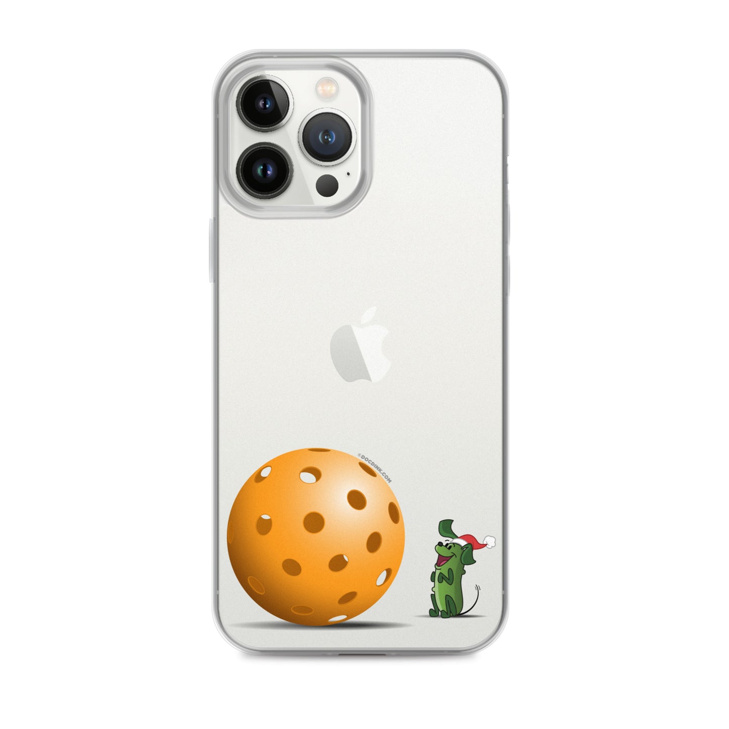 iPhone® Pickleball Case - Pickles "Dream Big!" - Christmas - DocDink.com
