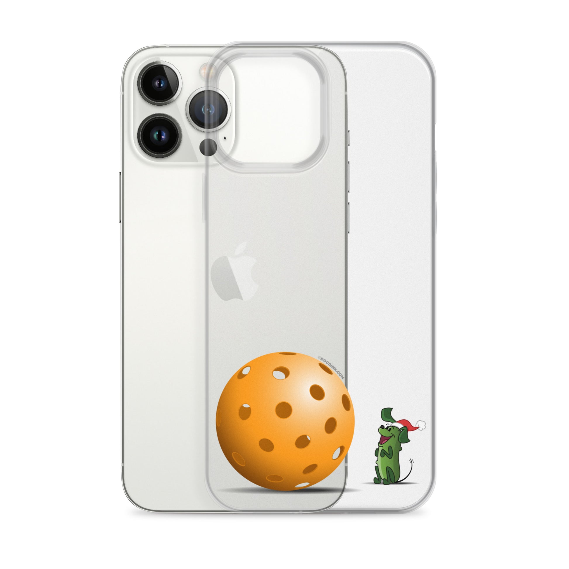 iPhone® Pickleball Case - Pickles "Dream Big!" - Christmas - DocDink.com