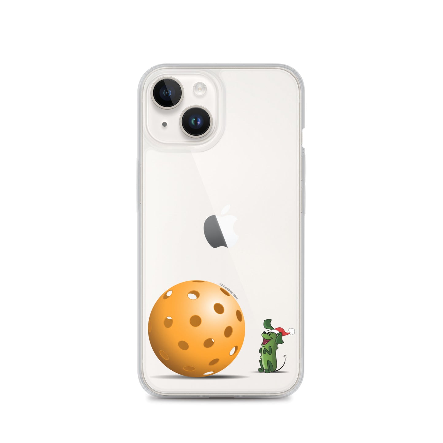 iPhone® Pickleball Case - Pickles "Dream Big!" - Christmas - DocDink.com