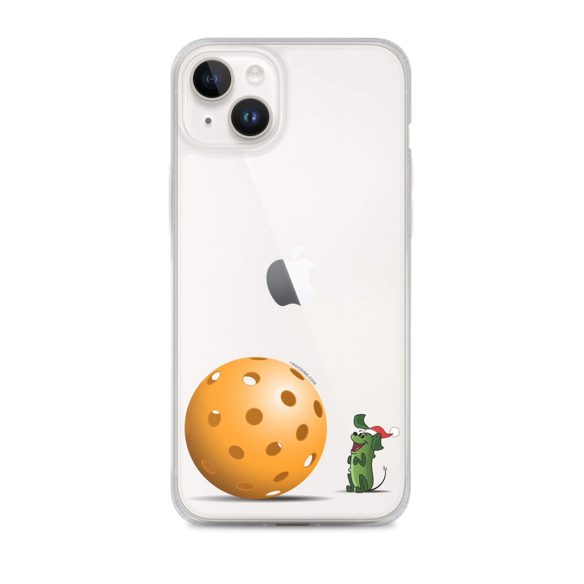 iPhone® Pickleball Case - Pickles "Dream Big!" - Christmas - DocDink.com