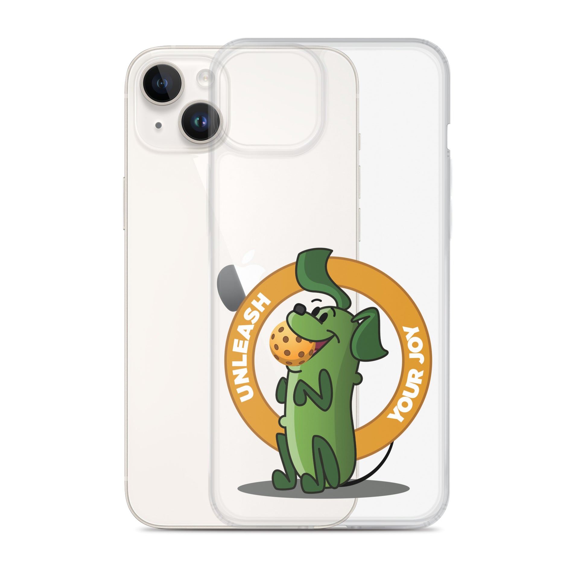 iPhone® Pickleball Case - Pickles "Unleash Your Joy" - DocDink.com