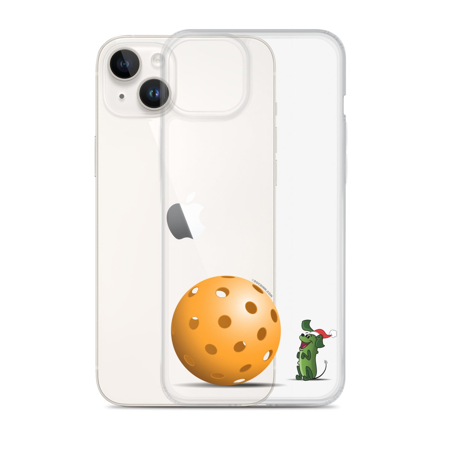 iPhone® Pickleball Case - Pickles "Dream Big!" - Christmas - DocDink.com