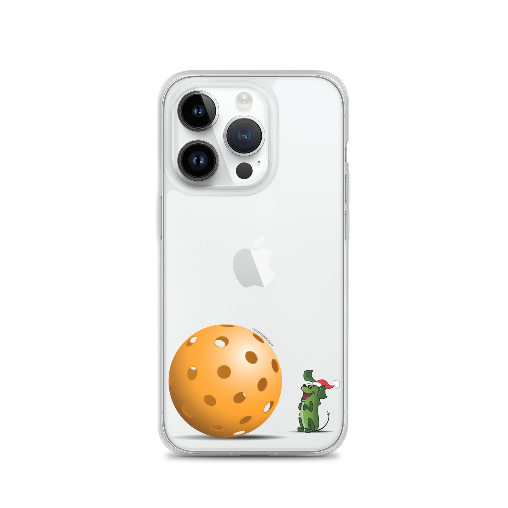 iPhone® Pickleball Case - Pickles "Dream Big!" - Christmas - DocDink.com