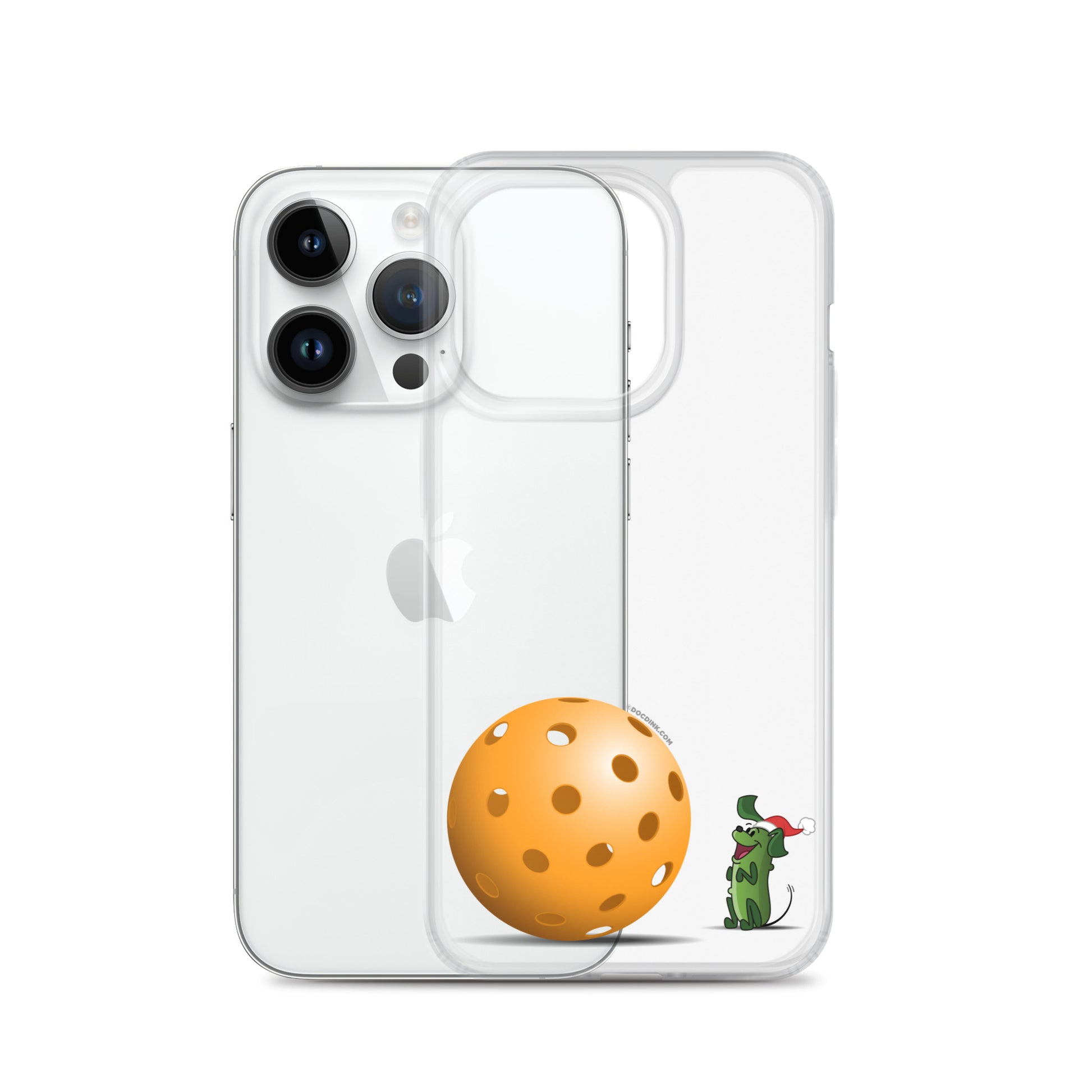 iPhone® Pickleball Case - Pickles "Dream Big!" - Christmas - DocDink.com