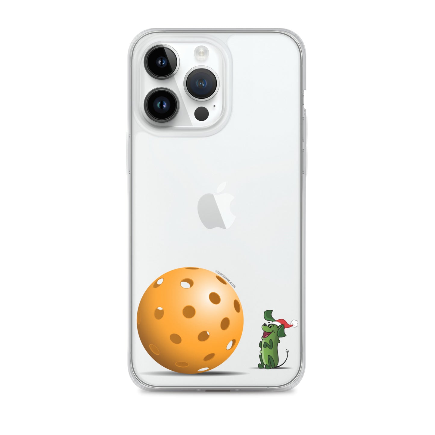iPhone® Pickleball Case - Pickles "Dream Big!" - Christmas - DocDink.com