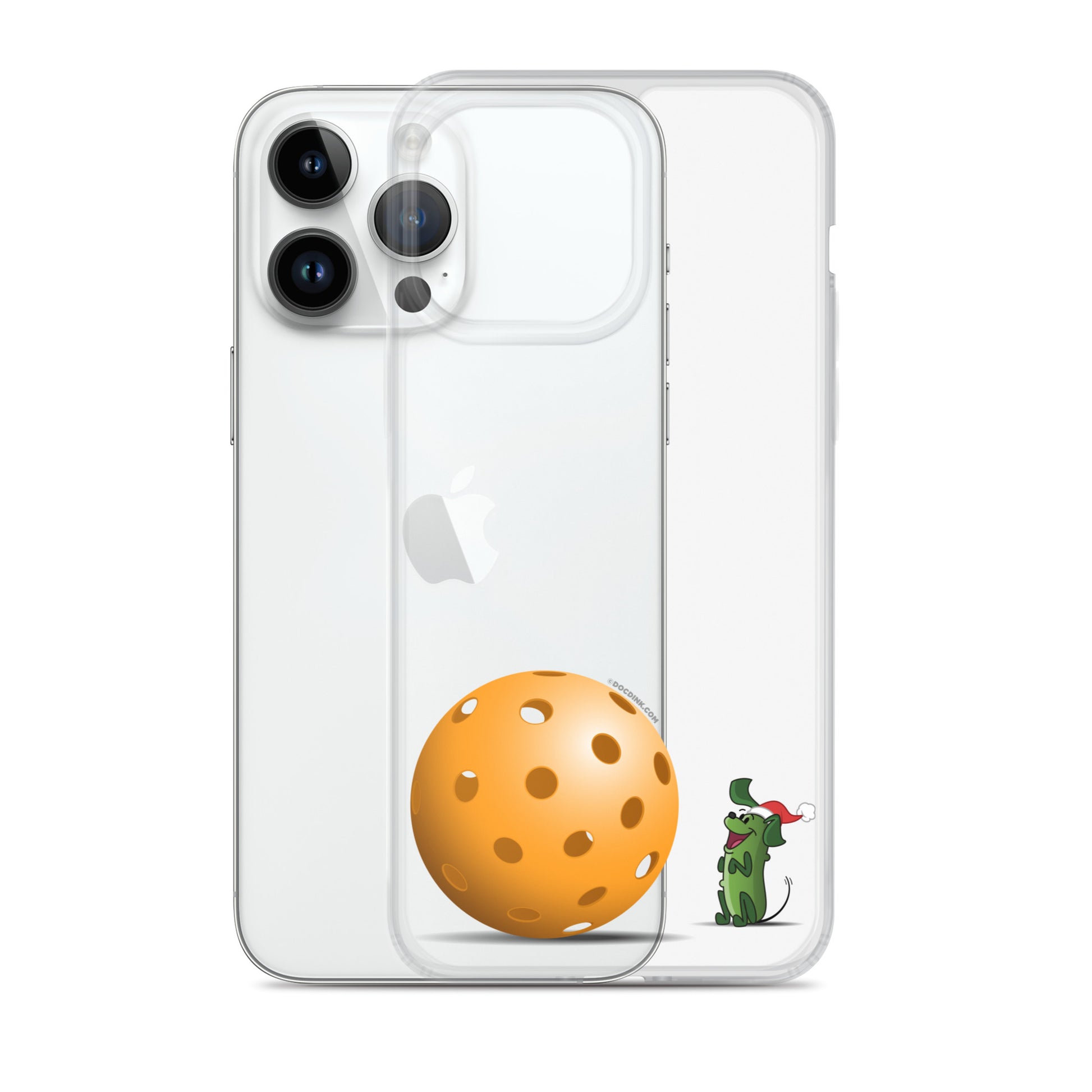 iPhone® Pickleball Case - Pickles "Dream Big!" - Christmas - DocDink.com