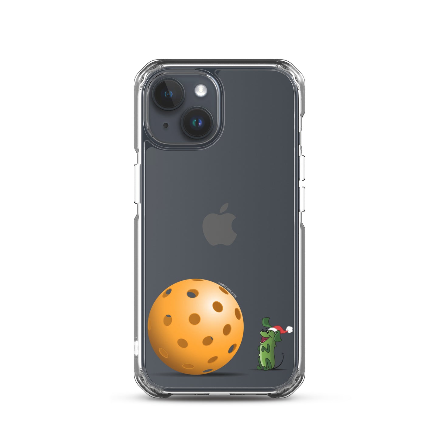 iPhone® Pickleball Case - Pickles "Dream Big!" - Christmas - DocDink.com