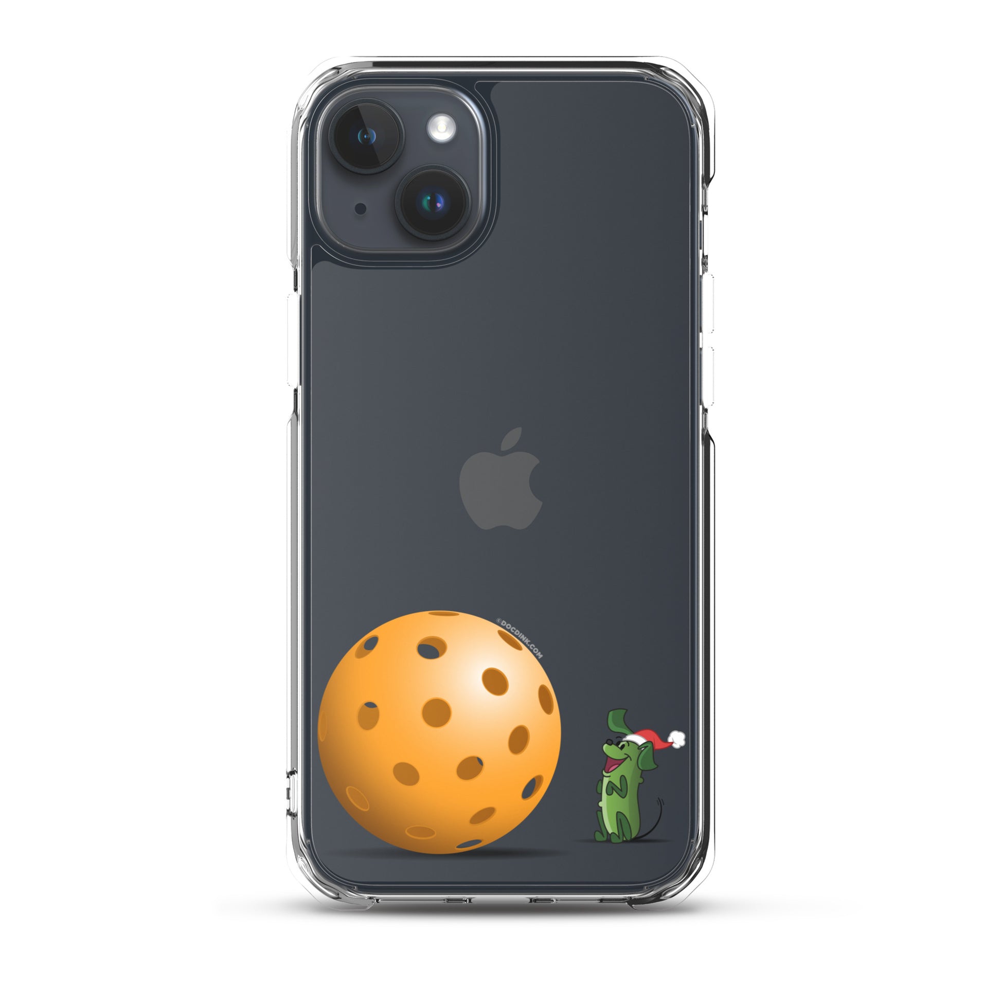 iPhone® Pickleball Case - Pickles "Dream Big!" - Christmas - DocDink.com