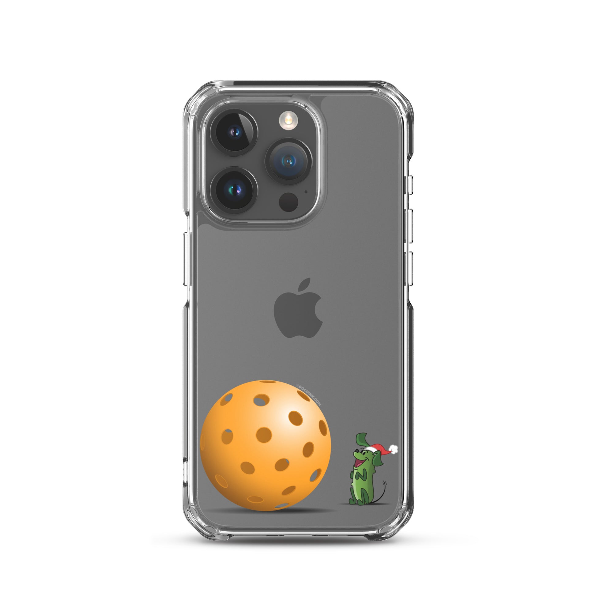 iPhone® Pickleball Case - Pickles "Dream Big!" - Christmas - DocDink.com