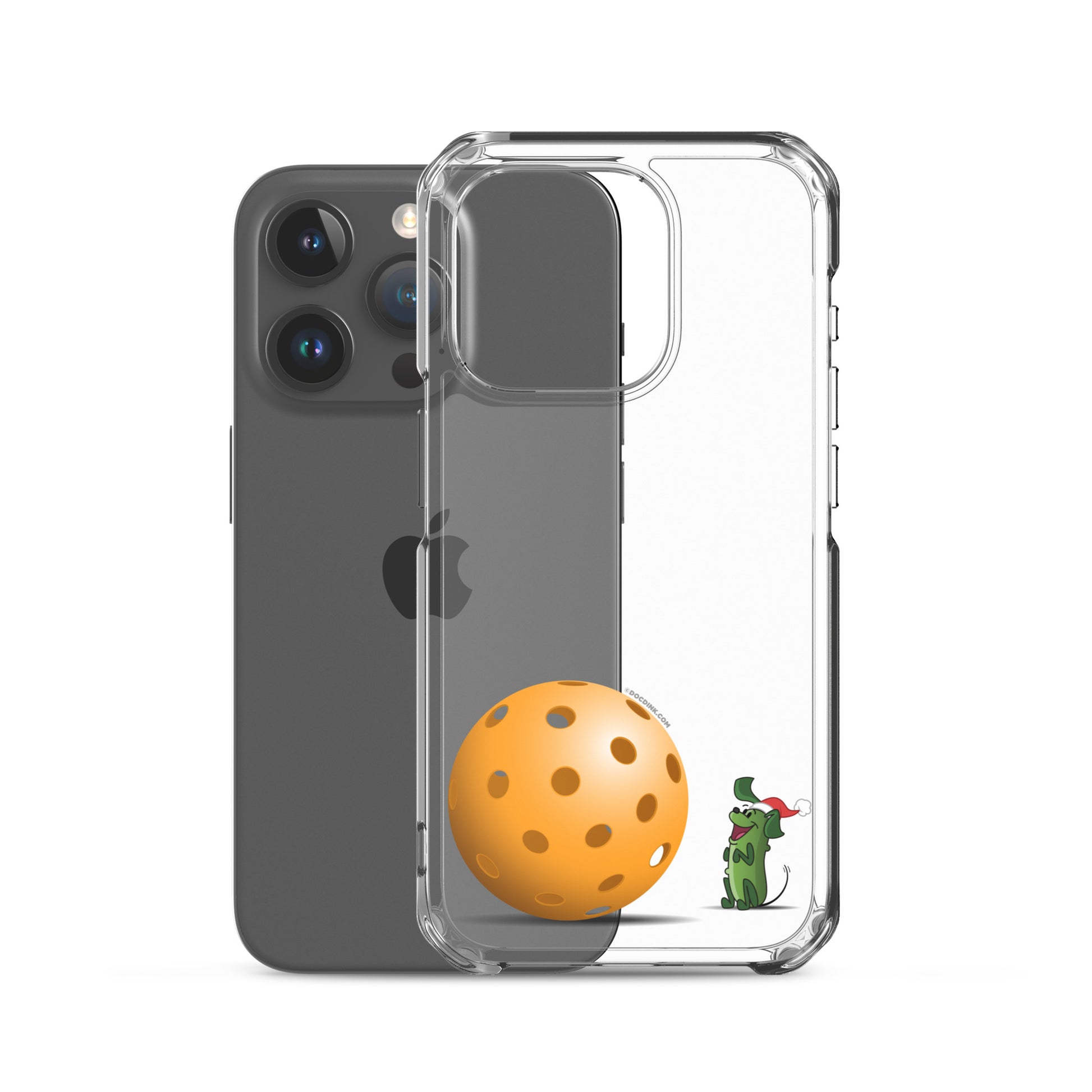 iPhone® Pickleball Case - Pickles "Dream Big!" - Christmas - DocDink.com