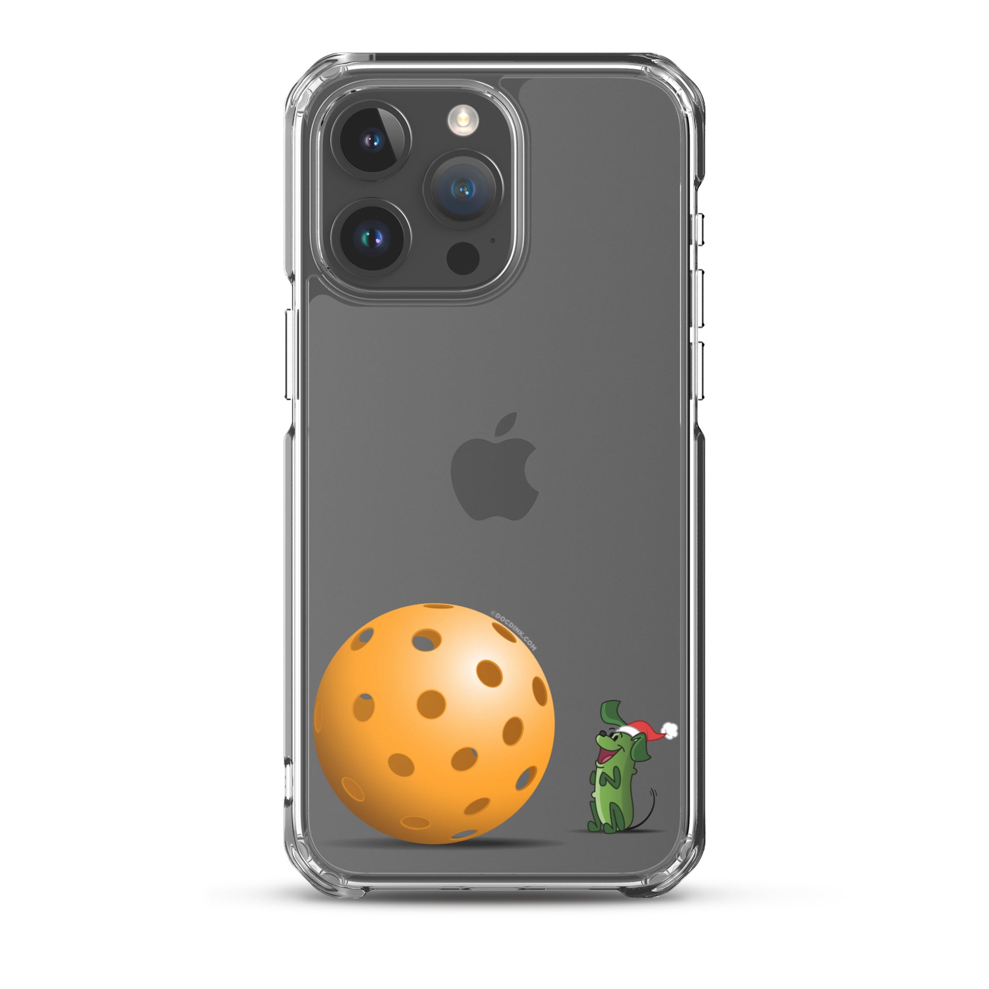 iPhone® Pickleball Case - Pickles "Dream Big!" - Christmas - DocDink.com