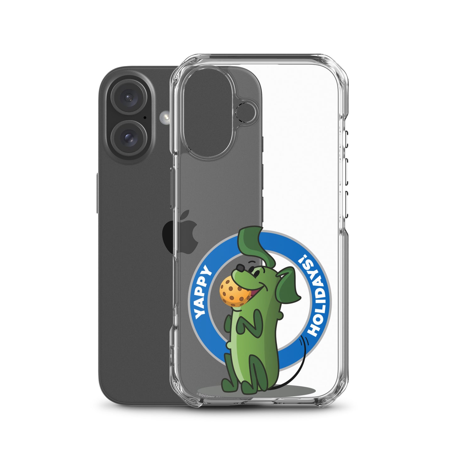 iPhone® Pickleball Case - Pickles "Yappy Holidays"