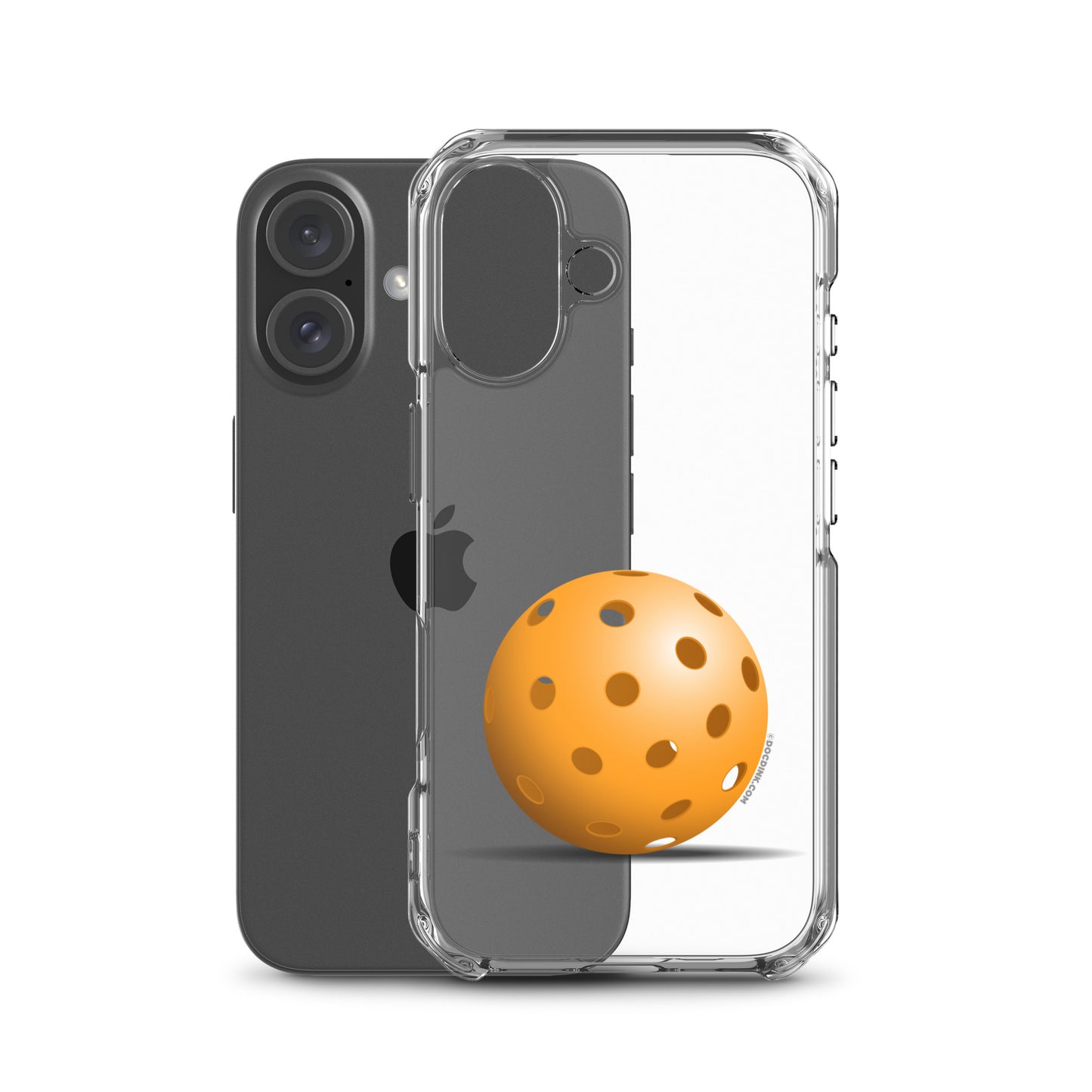 iPhone® Pickleball Case - Orange Pickleball