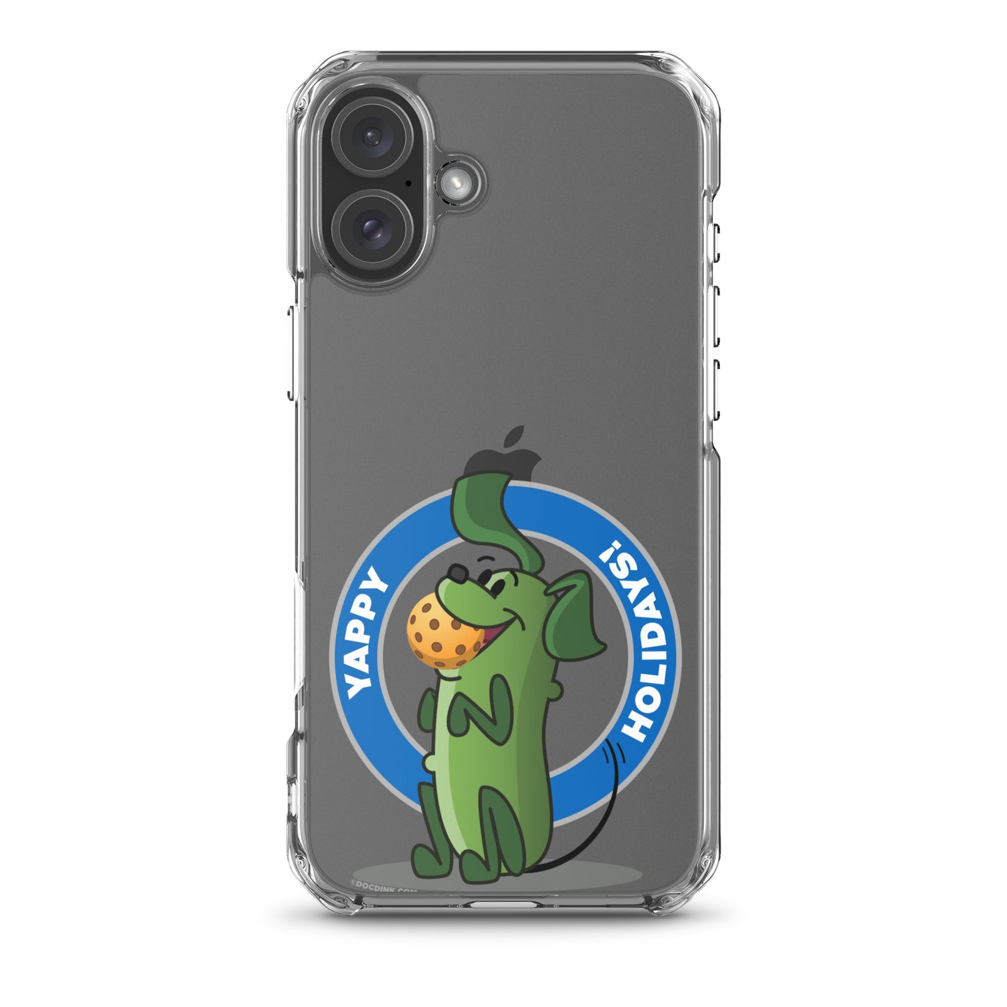 iPhone® Pickleball Case - Pickles "Yappy Holidays"
