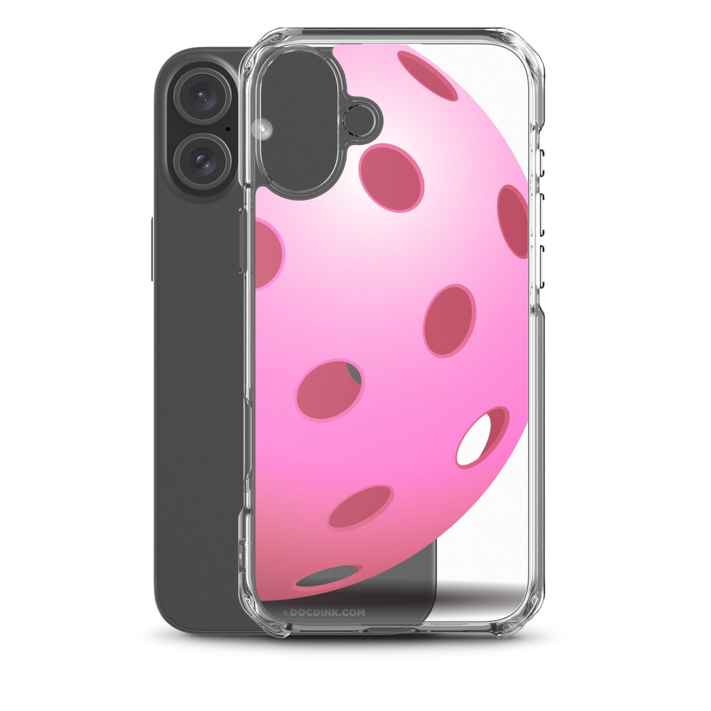 iPhone® Pickleball Case - Big Pink Pickleball