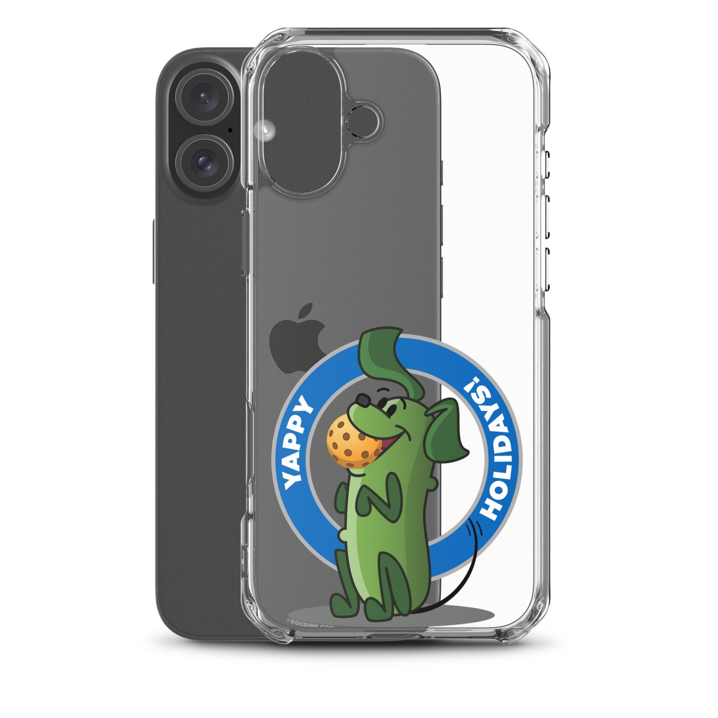 iPhone® Pickleball Case - Pickles "Yappy Holidays"