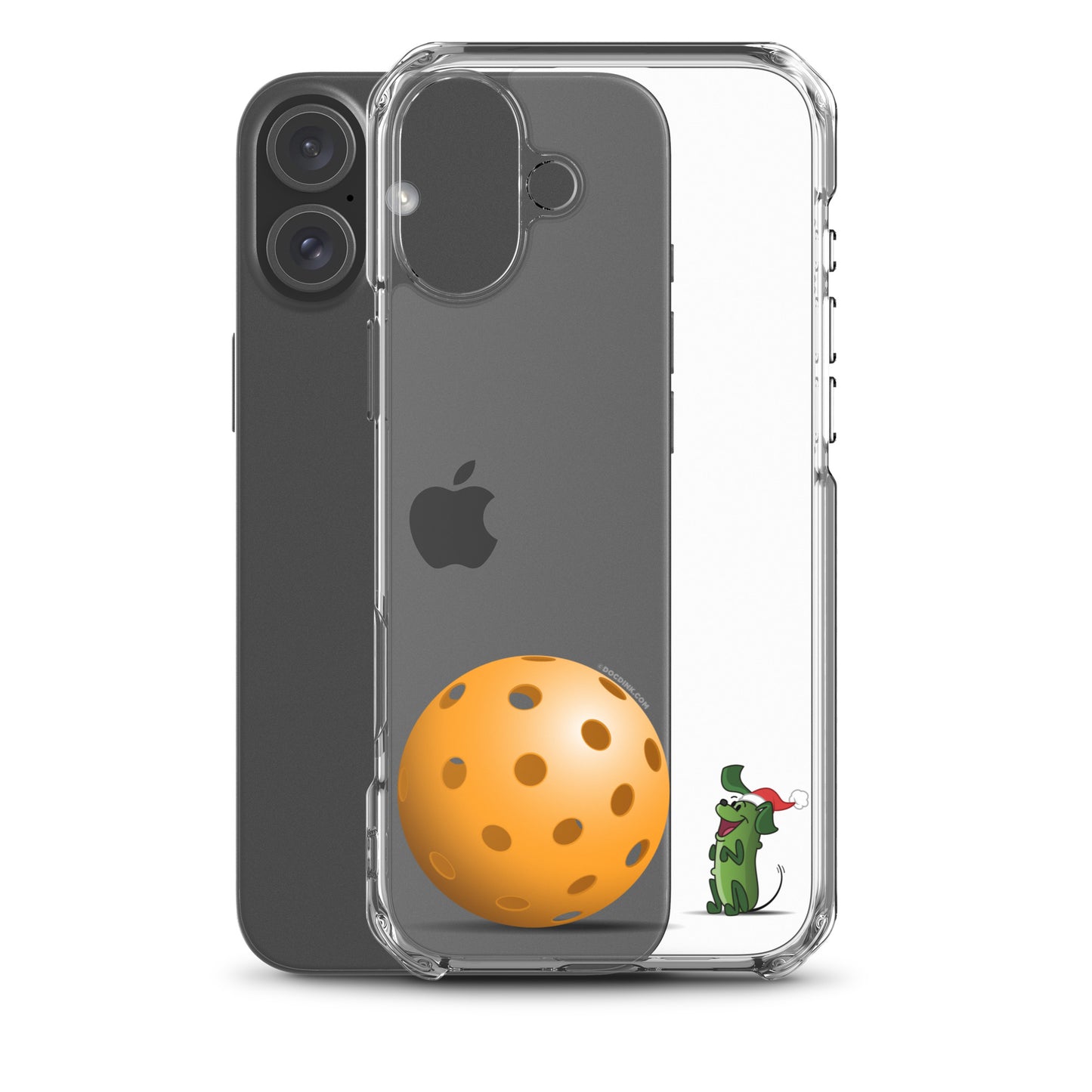 iPhone® Pickleball Case - Pickles "Dream Big!" - Christmas