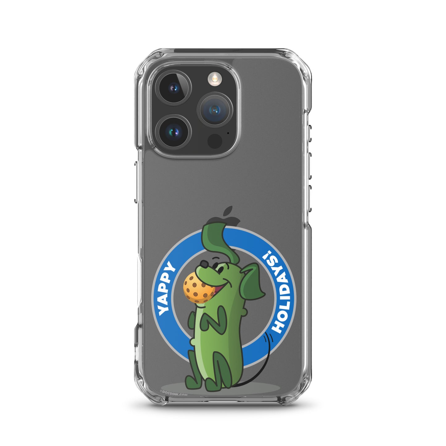 iPhone® Pickleball Case - Pickles "Yappy Holidays"