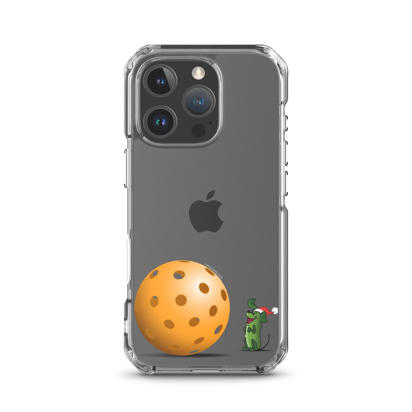 iPhone® Pickleball Case - Pickles "Dream Big!" - Christmas