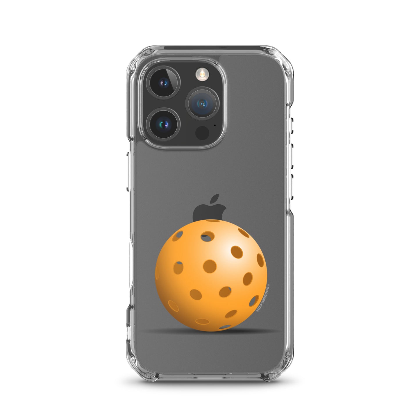 iPhone® Pickleball Case - Orange Pickleball
