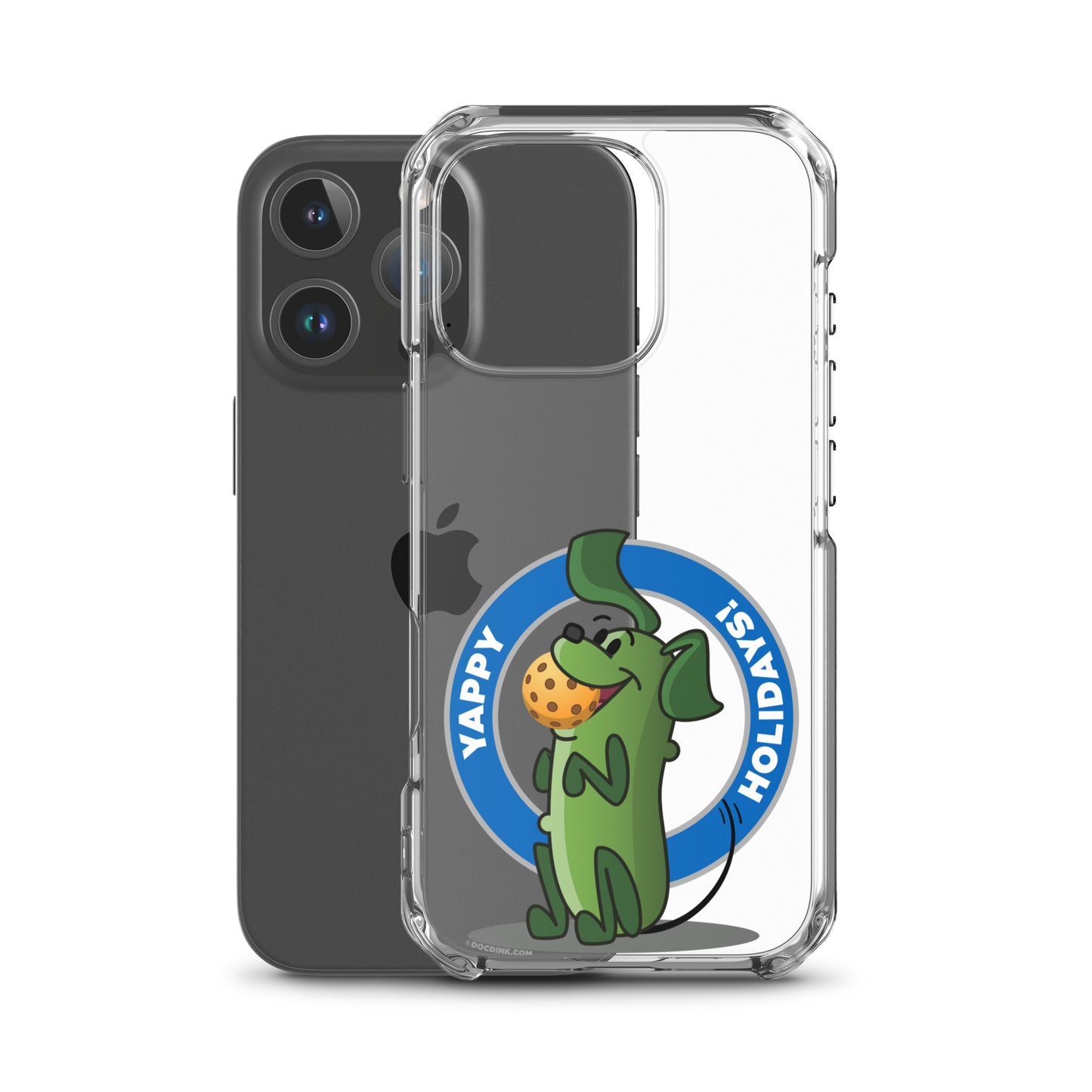 iPhone® Pickleball Case - Pickles "Yappy Holidays"