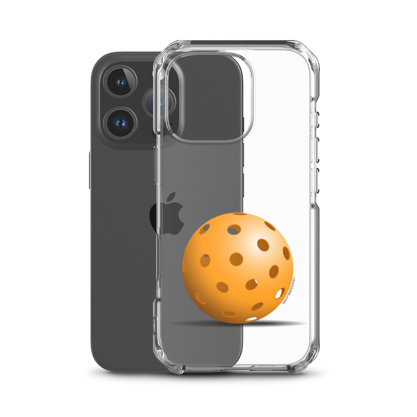 iPhone® Pickleball Case - Orange Pickleball