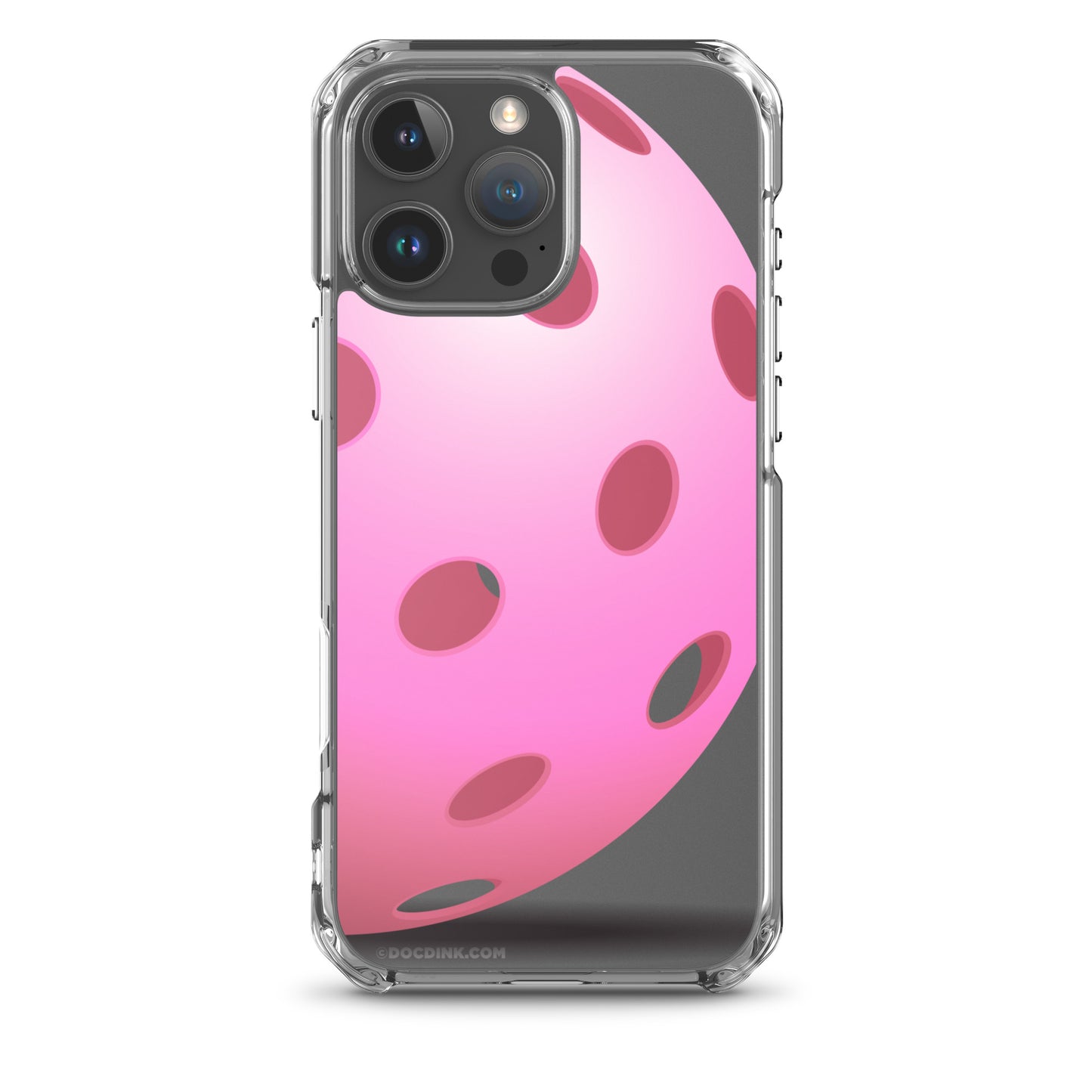 iPhone® Pickleball Case - Big Pink Pickleball