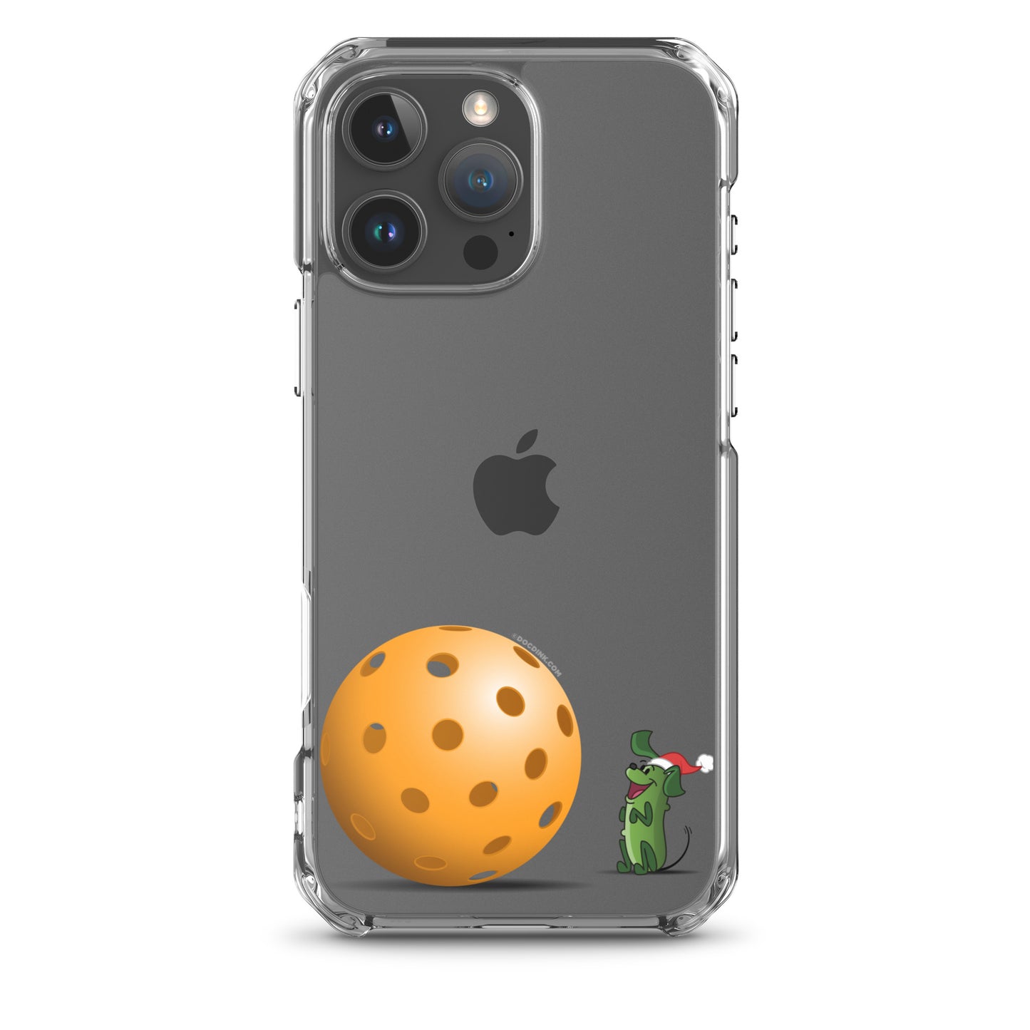 iPhone® Pickleball Case - Pickles "Dream Big!" - Christmas