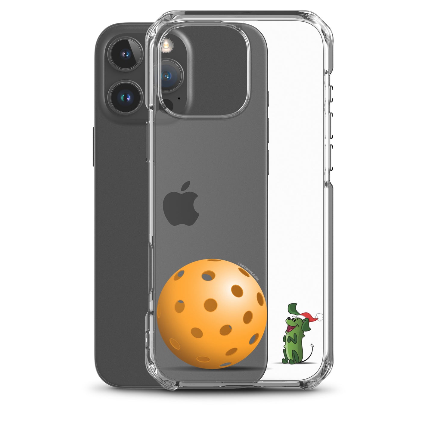 iPhone® Pickleball Case - Pickles "Dream Big!" - Christmas