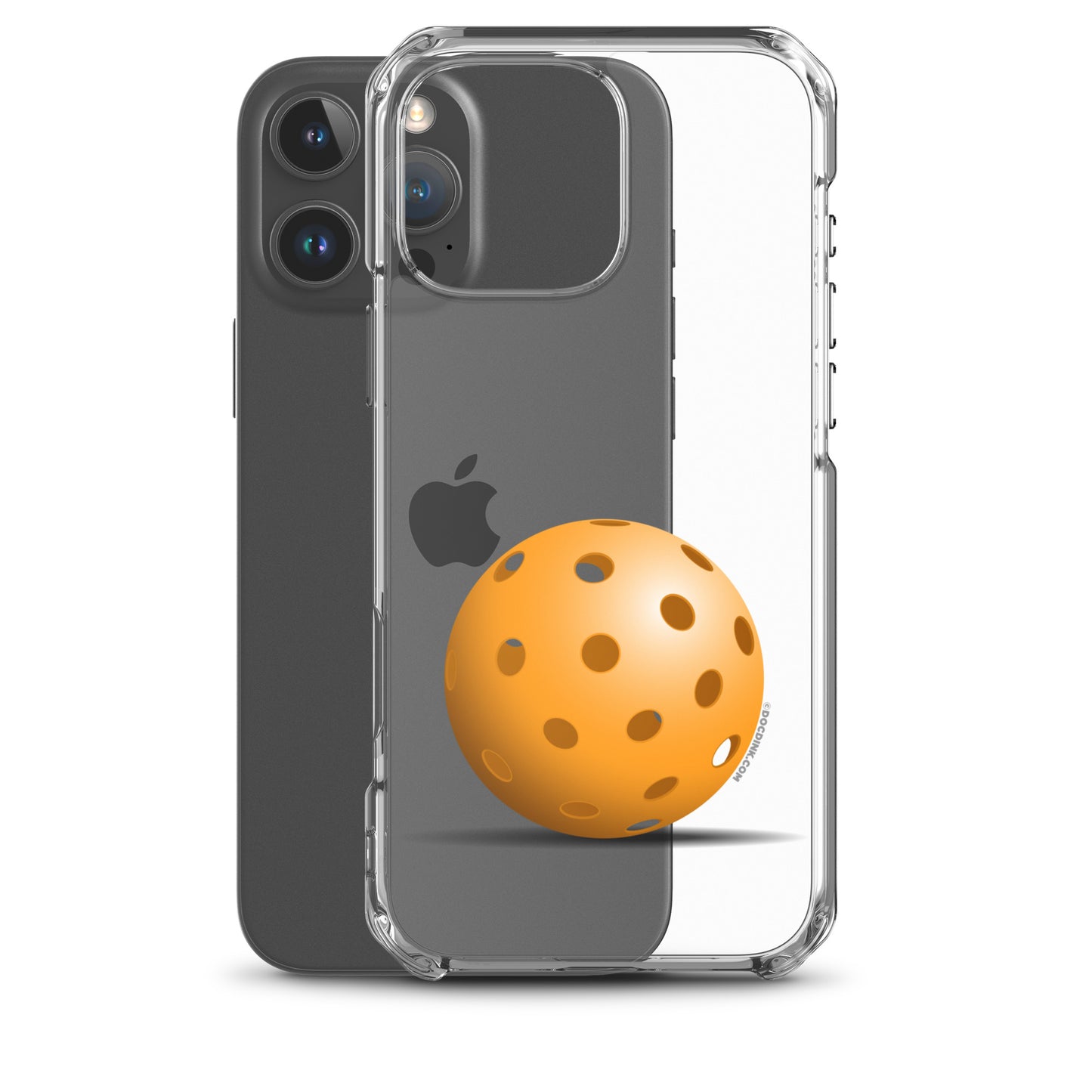 iPhone® Pickleball Case - Orange Pickleball