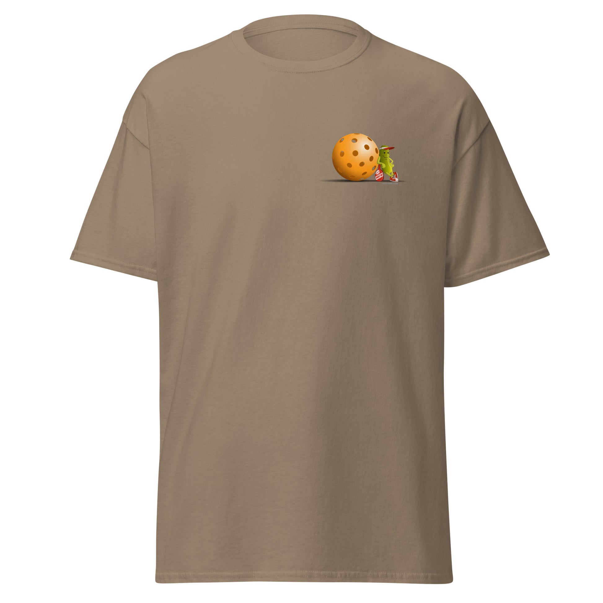 100% Cotton Pickleball T-Shirt - "Just Resting" on pocket & back - DocDink.com