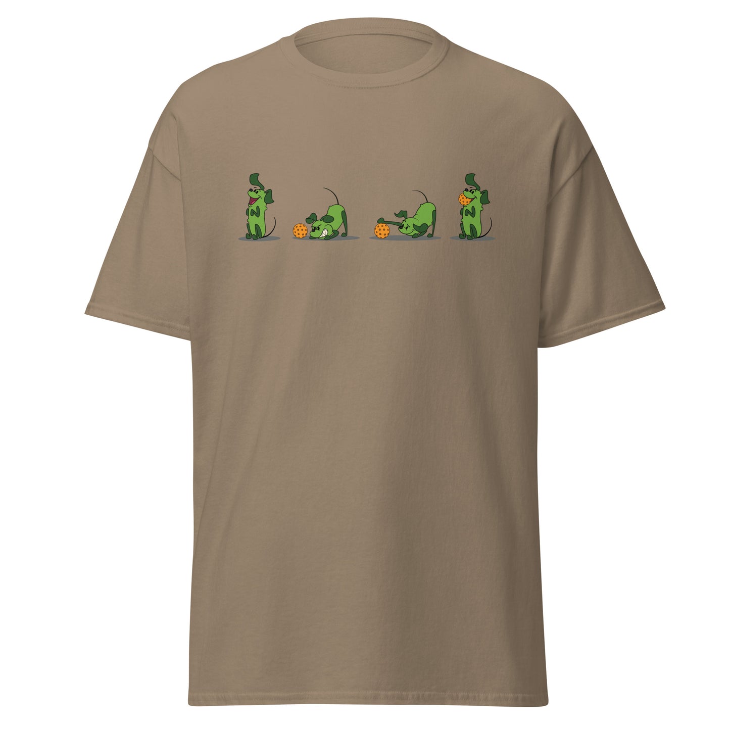 100% Cotton Pickleball T-Shirt - Pickles Wanna Play - DocDink.com