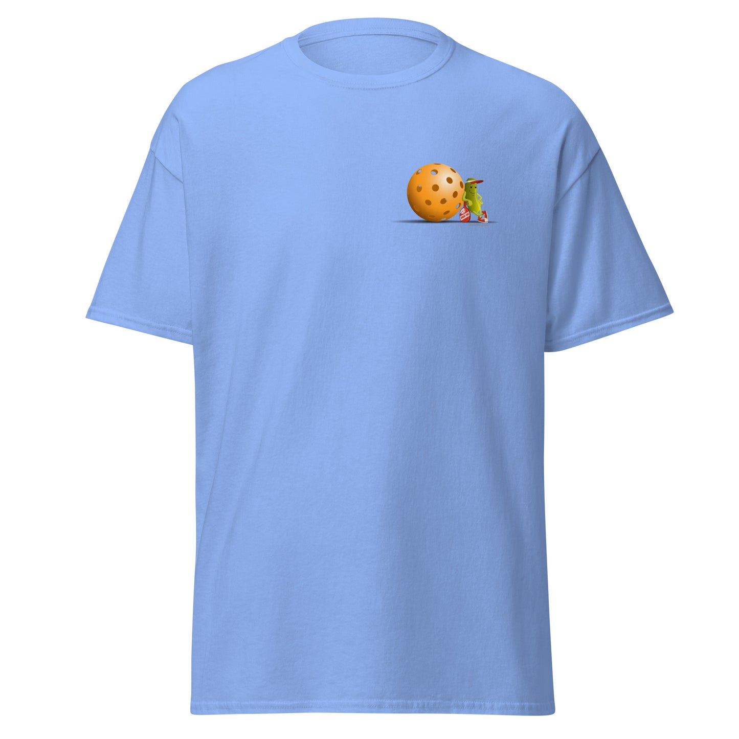100% Cotton Pickleball T-Shirt - "Just Resting" on pocket & back - DocDink.com