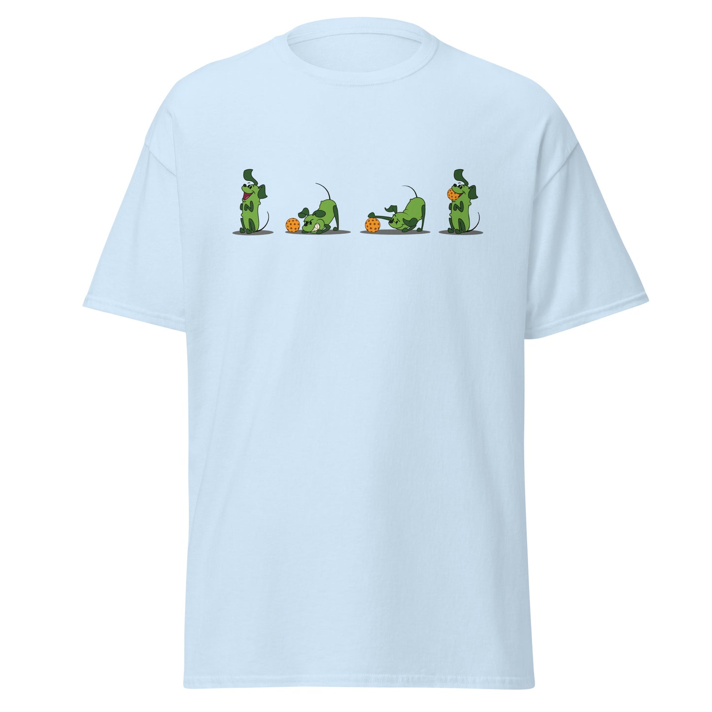 100% Cotton Pickleball T-Shirt - Pickles Wanna Play - DocDink.com
