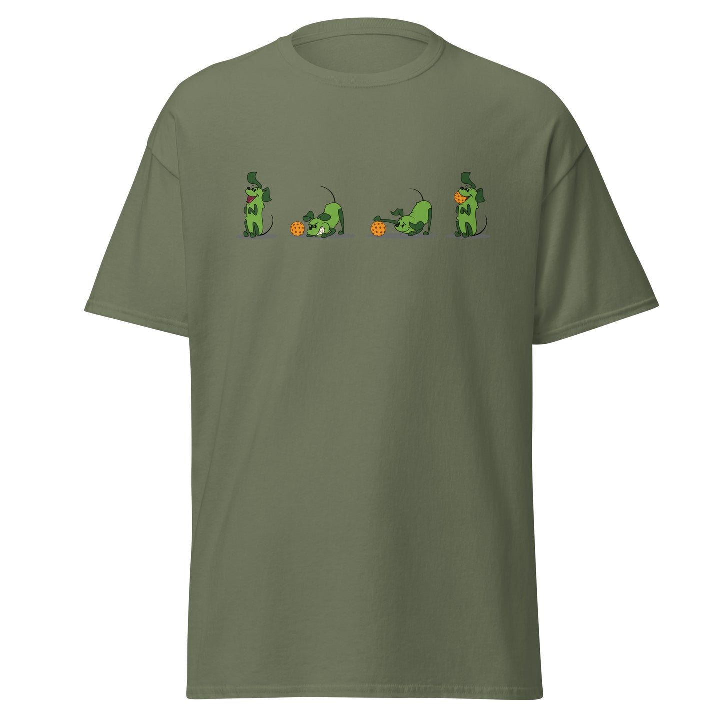 100% Cotton Pickleball T-Shirt - Pickles Wanna Play - DocDink.com